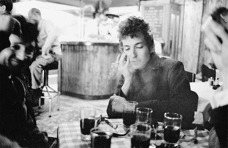 Bob Dylan at the Kettle of Fish Bar, Greenwich Village, NY, 1964 - Morrison Hotel Gallery