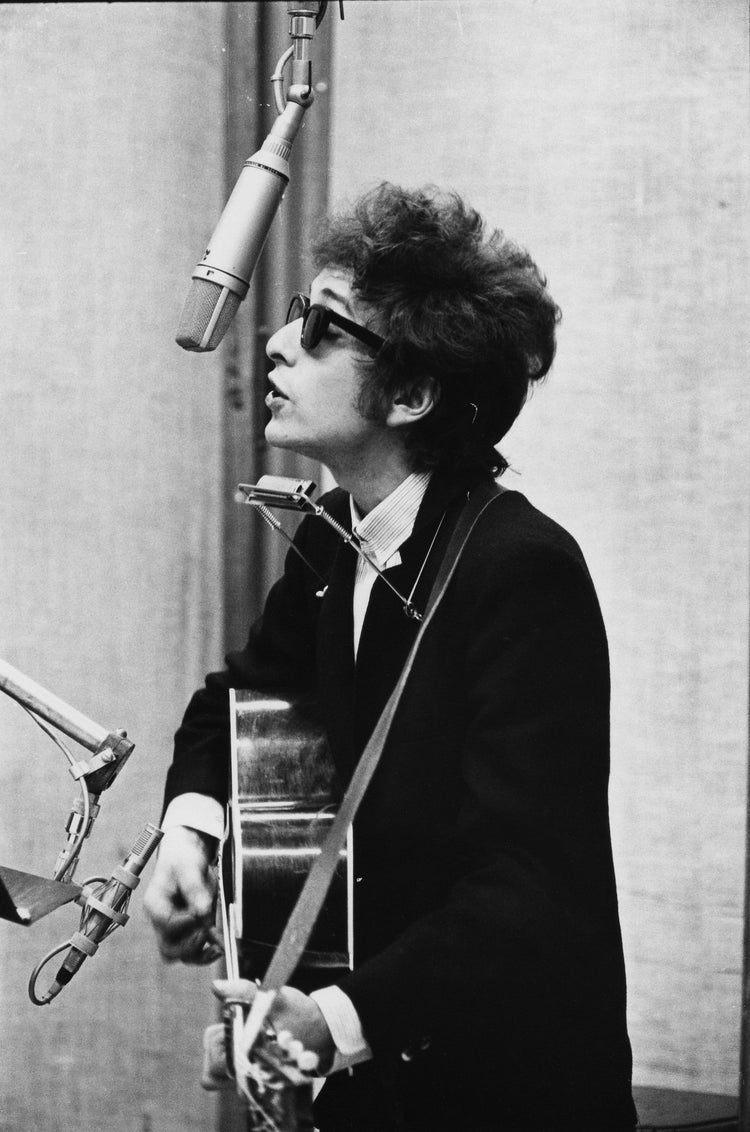 Bob Dylan, Columbia Recording Studios, NYC, 1965 - Morrison Hotel Gallery