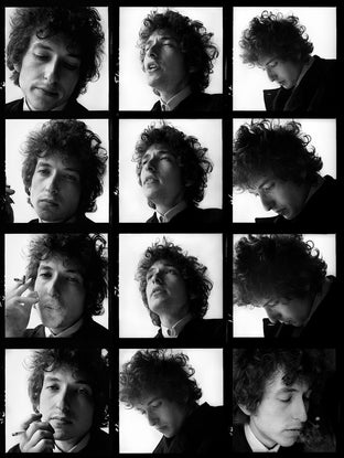 Bob Dylan, Contact Sheet, New York, 1965