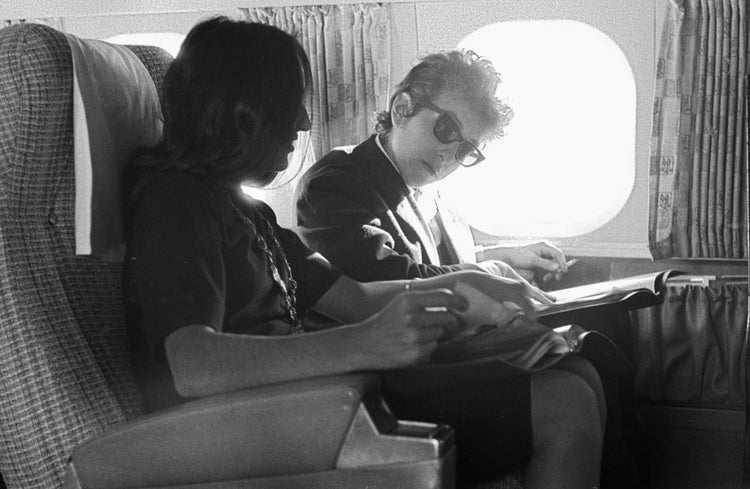 Bob Dylan & Joan Baez, Airplane Ride - Morrison Hotel Gallery