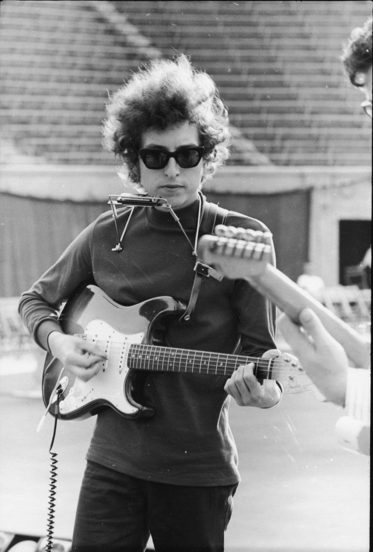 Bob Dylan, Sound Check at Forest Hills Stadium, NYC, 1965 - Morrison Hotel Gallery