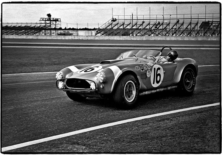 Bob Johnson driving a Cobra, Daytona, 1964 - Morrison Hotel Gallery