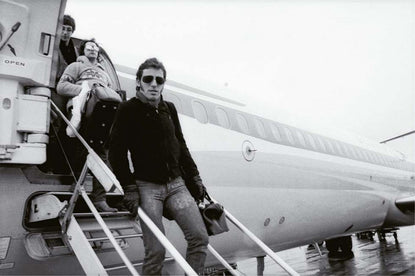 Bruce Springsteen, Coming off the Plane, Oslo, 1981