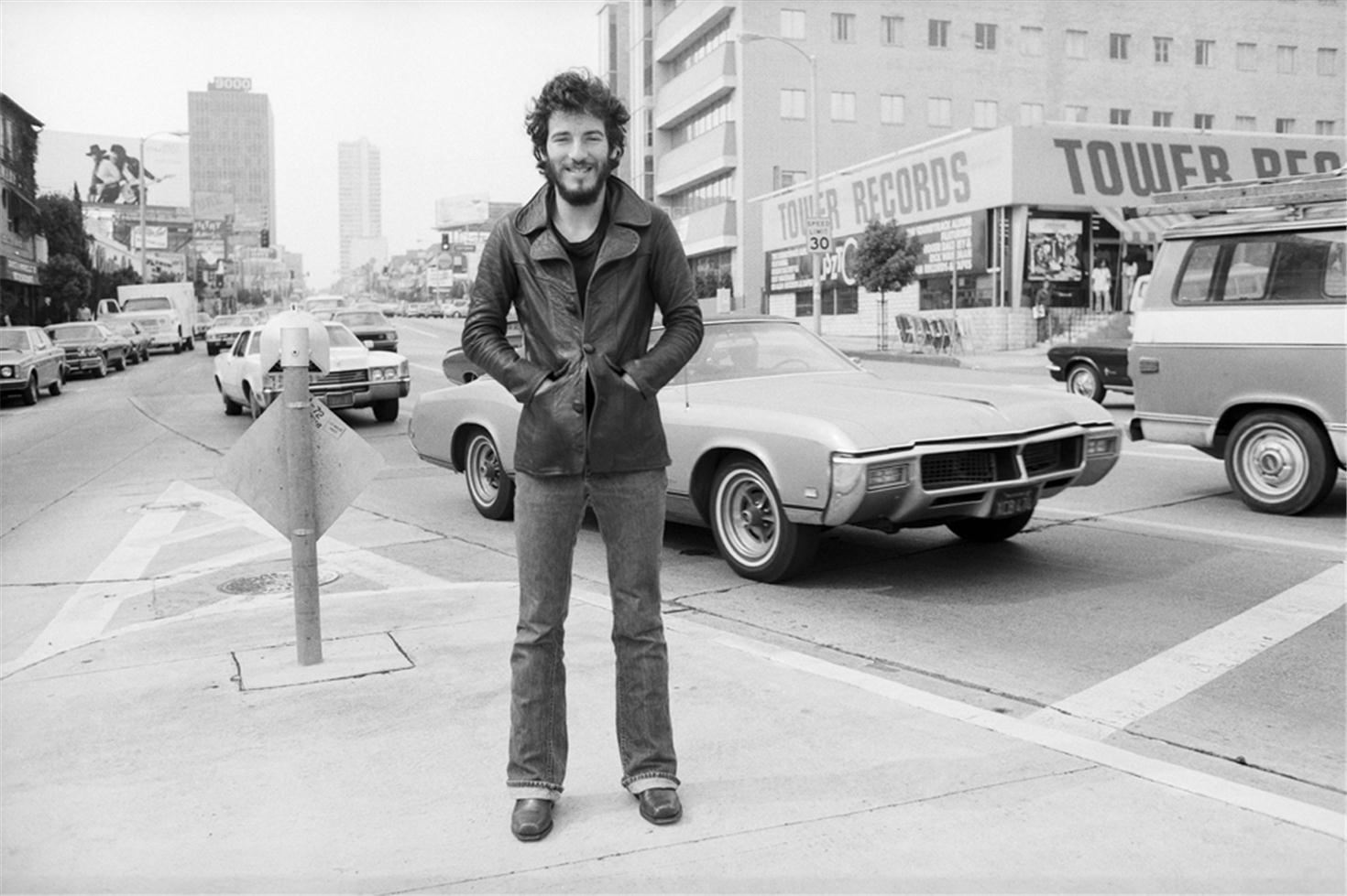 Bruce Springsteen, Sunset Strip, Los Angeles, 1975 - Morrison Hotel Gallery