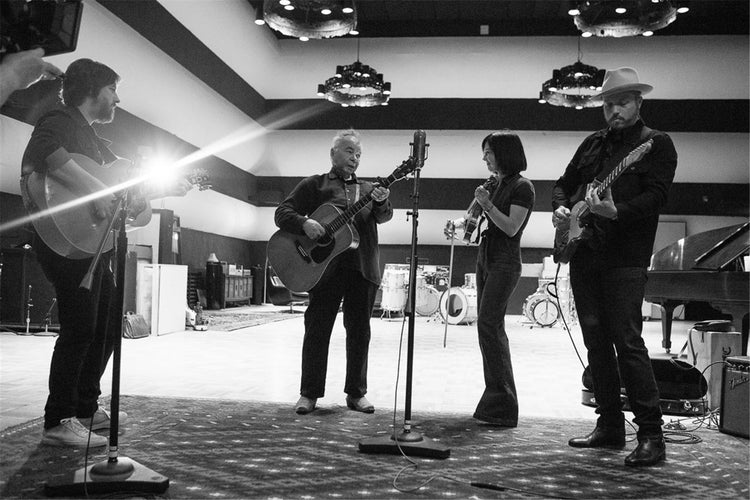 David Cobb, John Prine, Amanda Shires, Jason Isbell, RCA Studio A, Nashville, 2018 - Morrison Hotel Gallery