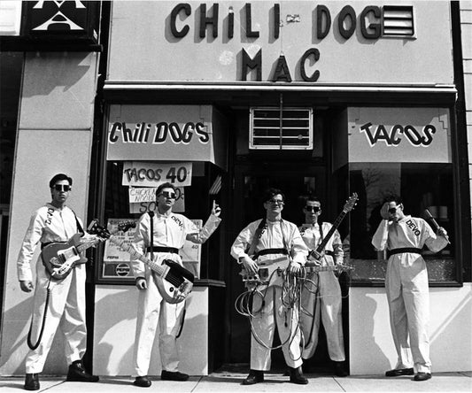 DEVO, Outside of Chili Dogs - Morrison Hotel Gallery