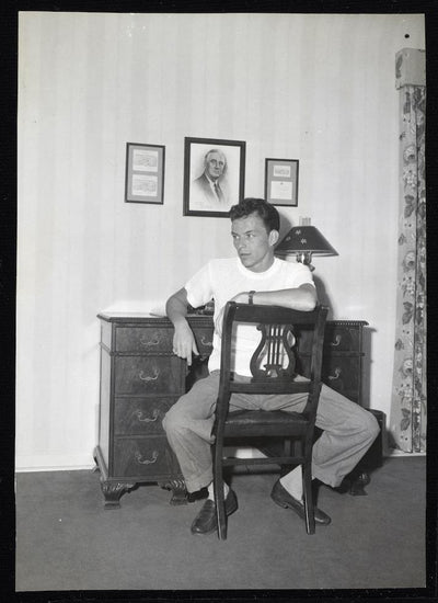 Frank Sinatra at Home in Toluca Lake, CA - Morrison Hotel Gallery