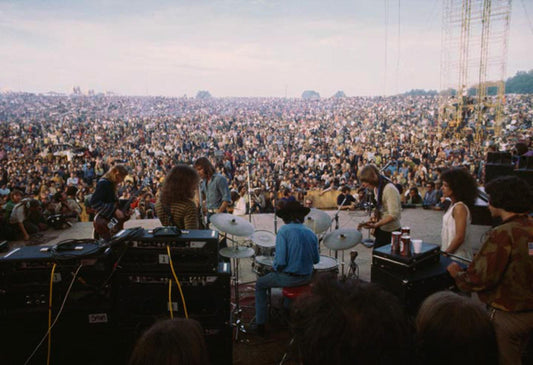 Grace Slick With Jefferson Airplane, Woodstock, New York, 1969 - Morrison Hotel Gallery