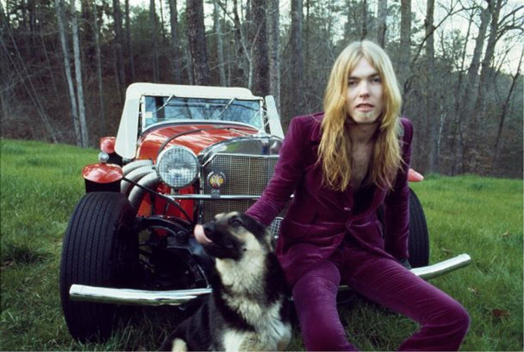 Gregg Allman, Excalibur, A Man and His Dog, 1975 - Morrison Hotel Gallery