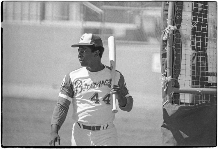 Hank Aaron, Atlanta Braves, Atlanta, GA, 1973 - Morrison Hotel Gallery