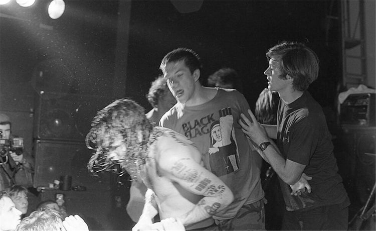 Henry Rollins and Joe Cole, Black Flag, Boston, MA, 1986 - Morrison Hotel Gallery