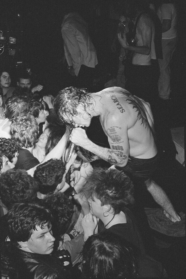 Henry Rollins, Black Flag, Boston, MA, 1986 - Morrison Hotel Gallery