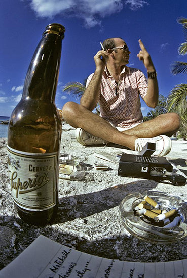 Hunter S. Thompson, Cozumel, Mexico, 1974, Aluminum Print - Morrison Hotel Gallery