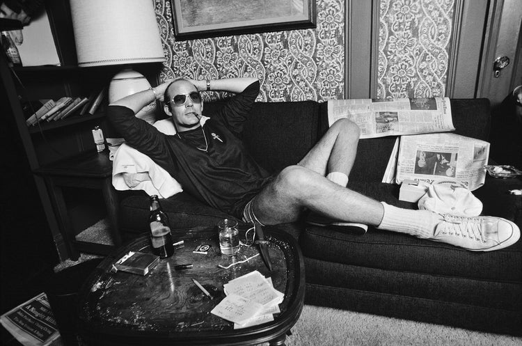 Hunter S. Thompson, Gramercy Park Hotel, NYC, 1977 - Morrison Hotel Gallery