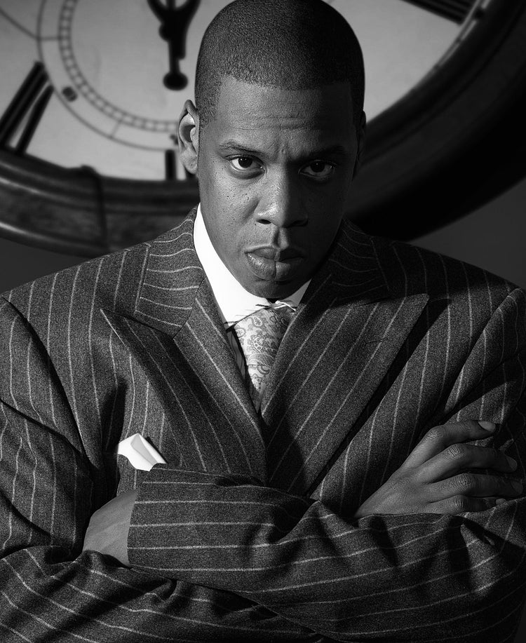 Jay Z, The Clock (b&w), 2004 - Morrison Hotel Gallery