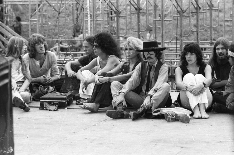 Jefferson Airplane, Woodstock, Bethel, NY, 1969 - Morrison Hotel Gallery