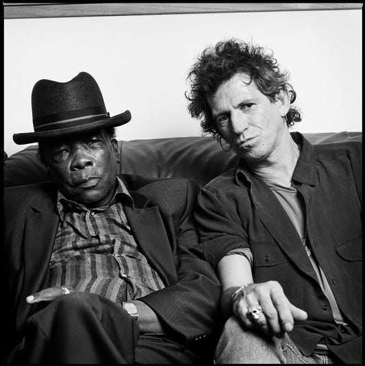 John Lee Hooker and Keith Richards, San Francisco, CA, 1991 - Morrison Hotel Gallery