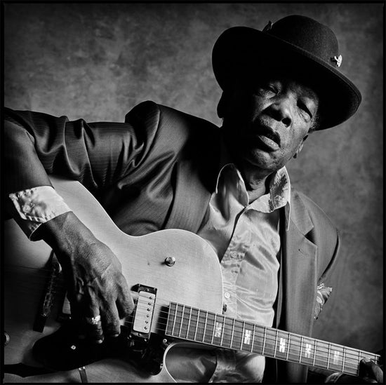 John Lee Hooker, Redwood City, CA, 1992 - Morrison Hotel Gallery