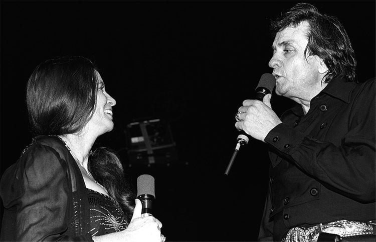 Johnny Cash, June Carter Cash, The Ritz Theatre, Elizabeth, New Jersey, 1981 - Morrison Hotel Gallery