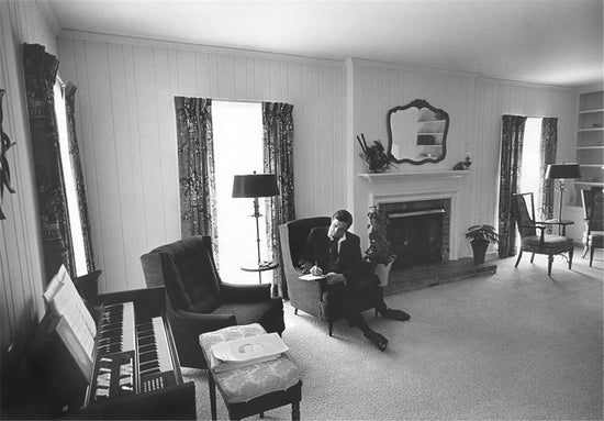 Johnny Cash, Signing flyers for Cummins Prison Concert, Nashville, TN, 1969 - Morrison Hotel Gallery