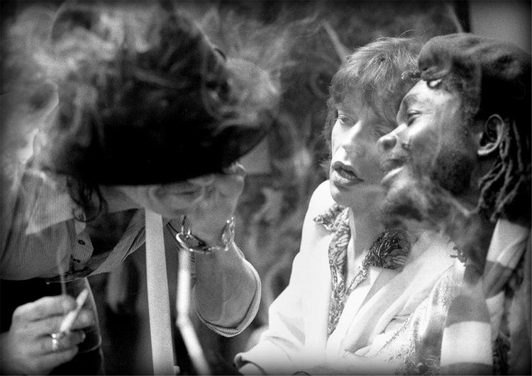 Keith Richards, Mick Jagger, and Peter Tosh, 1978 - Morrison Hotel Gallery