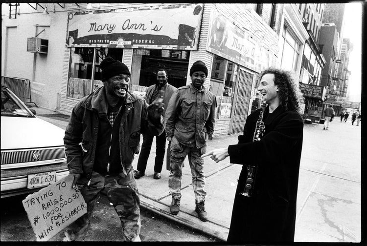 Kenny G, New York City, March, 1993 - Morrison Hotel Gallery