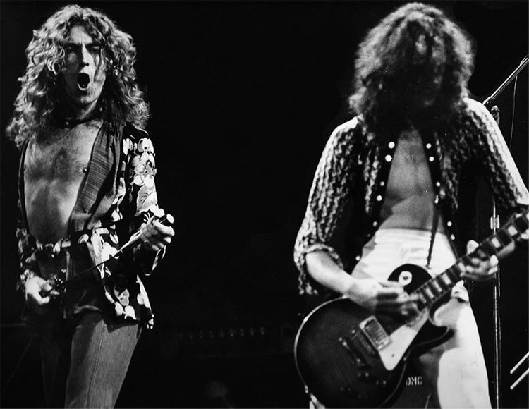 Led Zeppelins' Robert Plant & Jimmy Page - Morrison Hotel Gallery