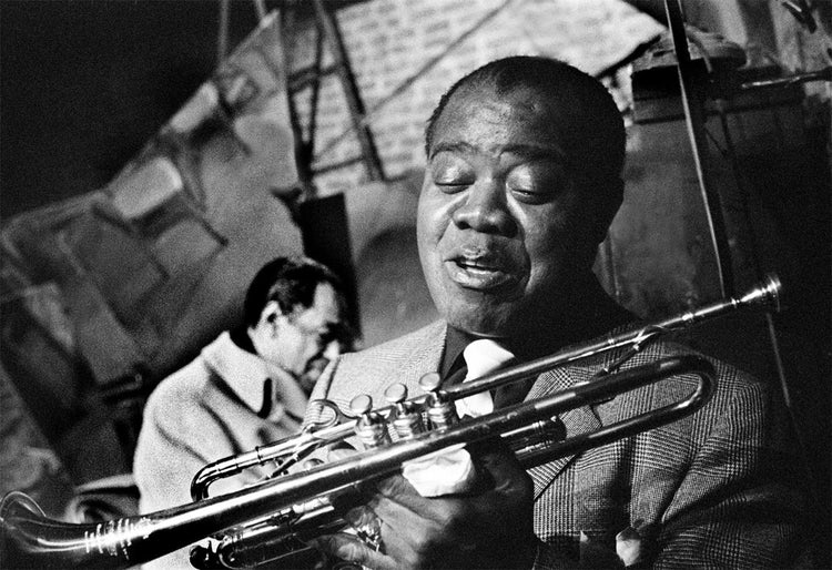 Louis Armstrong & Duke Ellington, 1960 - Morrison Hotel Gallery