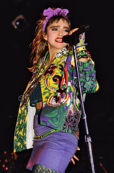 Madonna, With Microphone, 1985 - Morrison Hotel Gallery