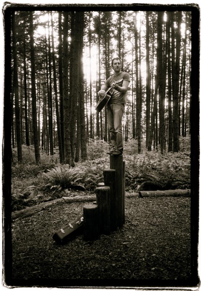 Mat Kearney, Standing Forest portrait, Eugene OR, 2005 - Morrison Hotel Gallery