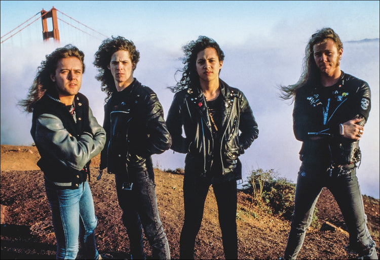 Metallica, Golden Gate Bridge, San Francisco, CA 1986 - Morrison Hotel Gallery