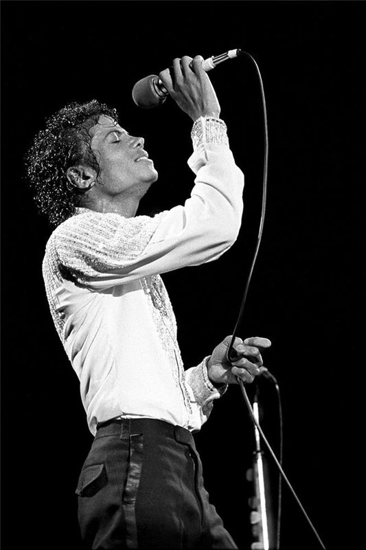 Michael Jackson with The Jacksons, Victory Tour, Giants Stadium, New Jersey, 1984 - Morrison Hotel Gallery