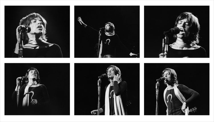 Mick Jagger "Hollywood Squares" Montage, LA Forum,1969 - Morrison Hotel Gallery