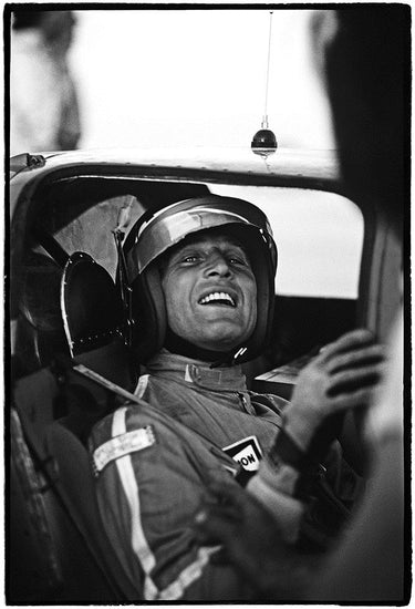 Paul Newman/Ferrari, Bonneville Salt Flats, Utah 1974 - Morrison Hotel Gallery