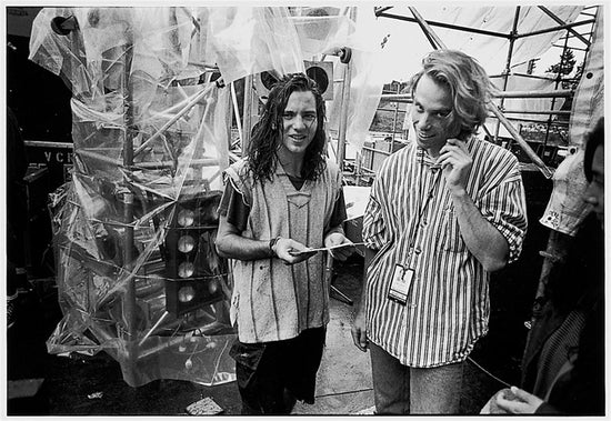 Pearl Jam, Matt Cameron, Backstage - Morrison Hotel Gallery