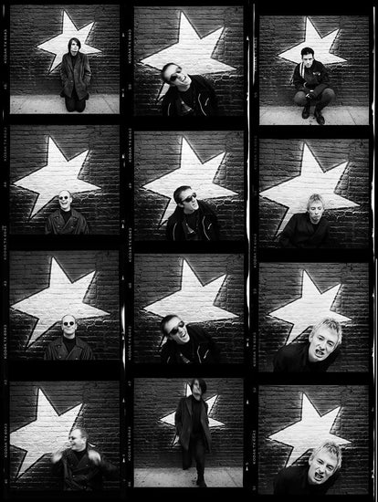 Radiohead, Contact Sheet, New York, 1994 - Morrison Hotel Gallery