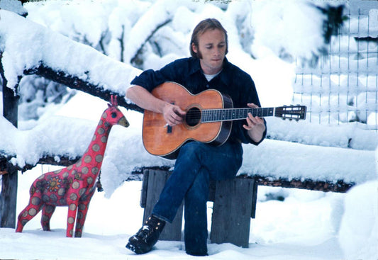 Stephen Stills, in the snow - Morrison Hotel Gallery