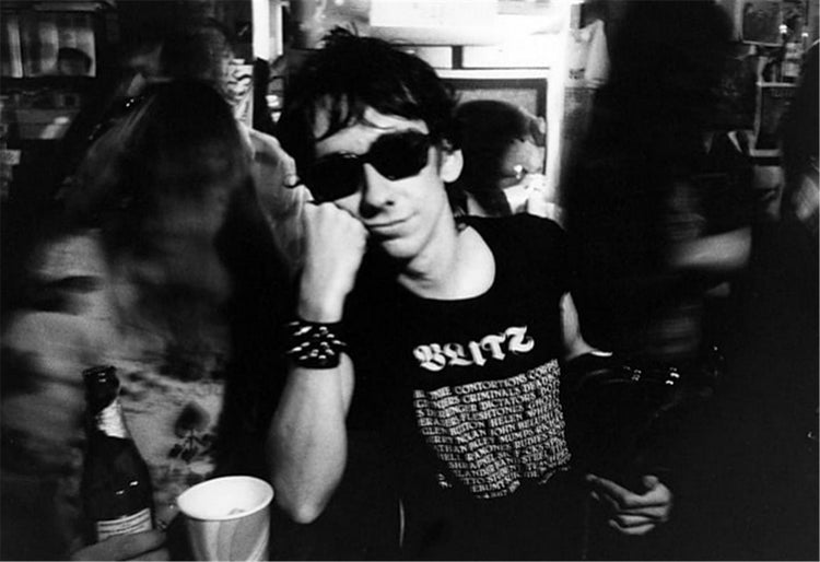 Stiv Bators, Dead Boys, CBGB, Blitz Benefit, NYC, 1978 - Morrison Hotel Gallery