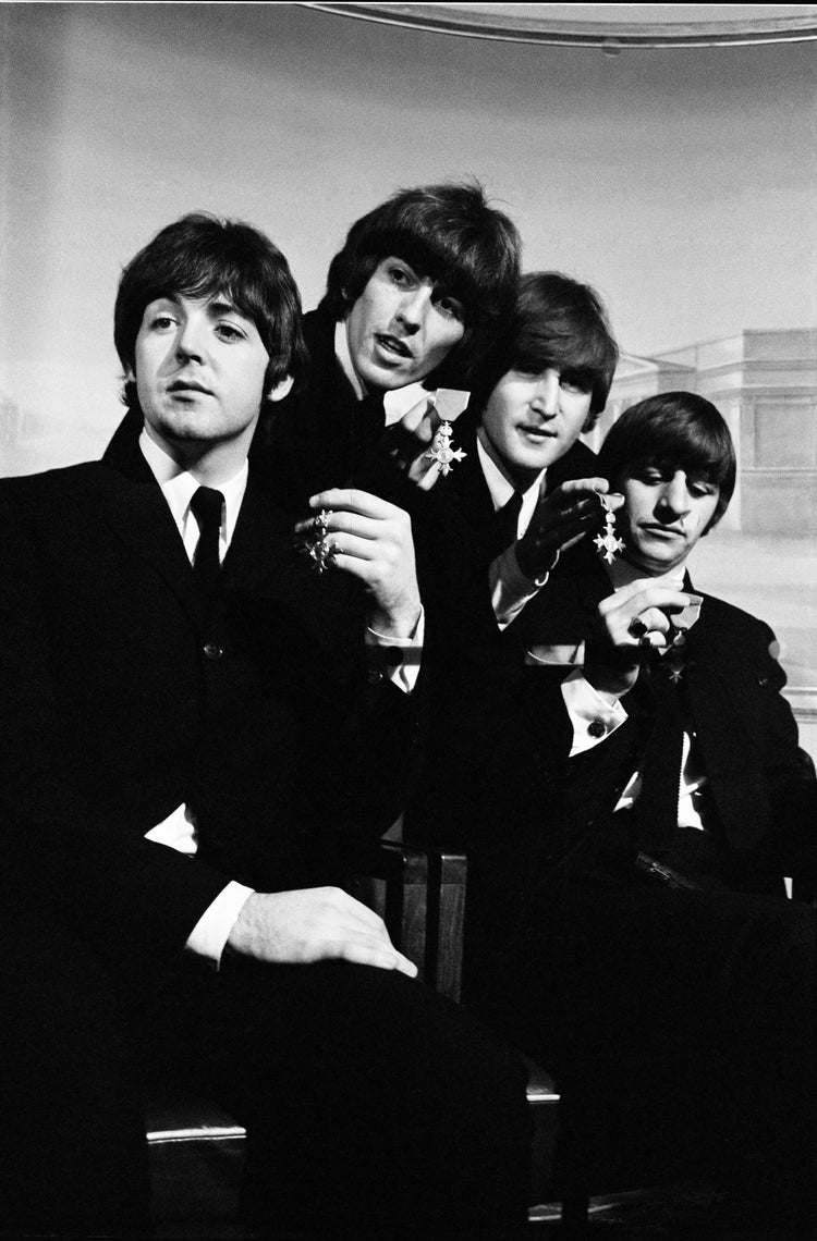 The Beatles, Receiving Their OBEs, Buckingham Palace, 1965 - Morrison Hotel Gallery