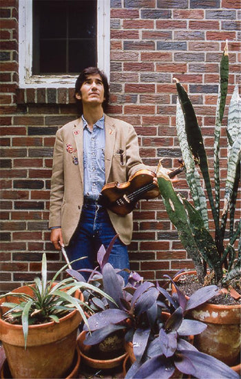 Townes Van Zandt, Backyard with Violin, 1972 - Morrison Hotel Gallery