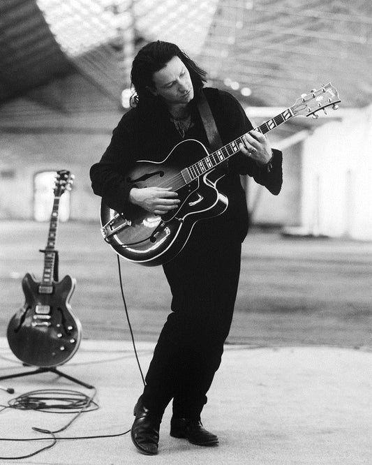 U2, Bono, Rehearsing, 1988 - Morrison Hotel Gallery