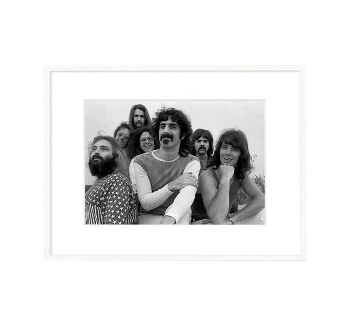 White Frame - Frank Zappa & The Mothers - 20x24 - Morrison Hotel Gallery