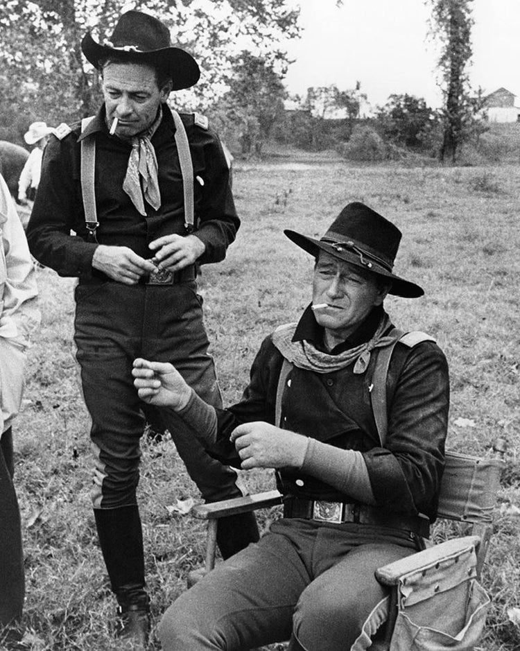 William Holden and John Wayne, LA, 1959 - Morrison Hotel Gallery